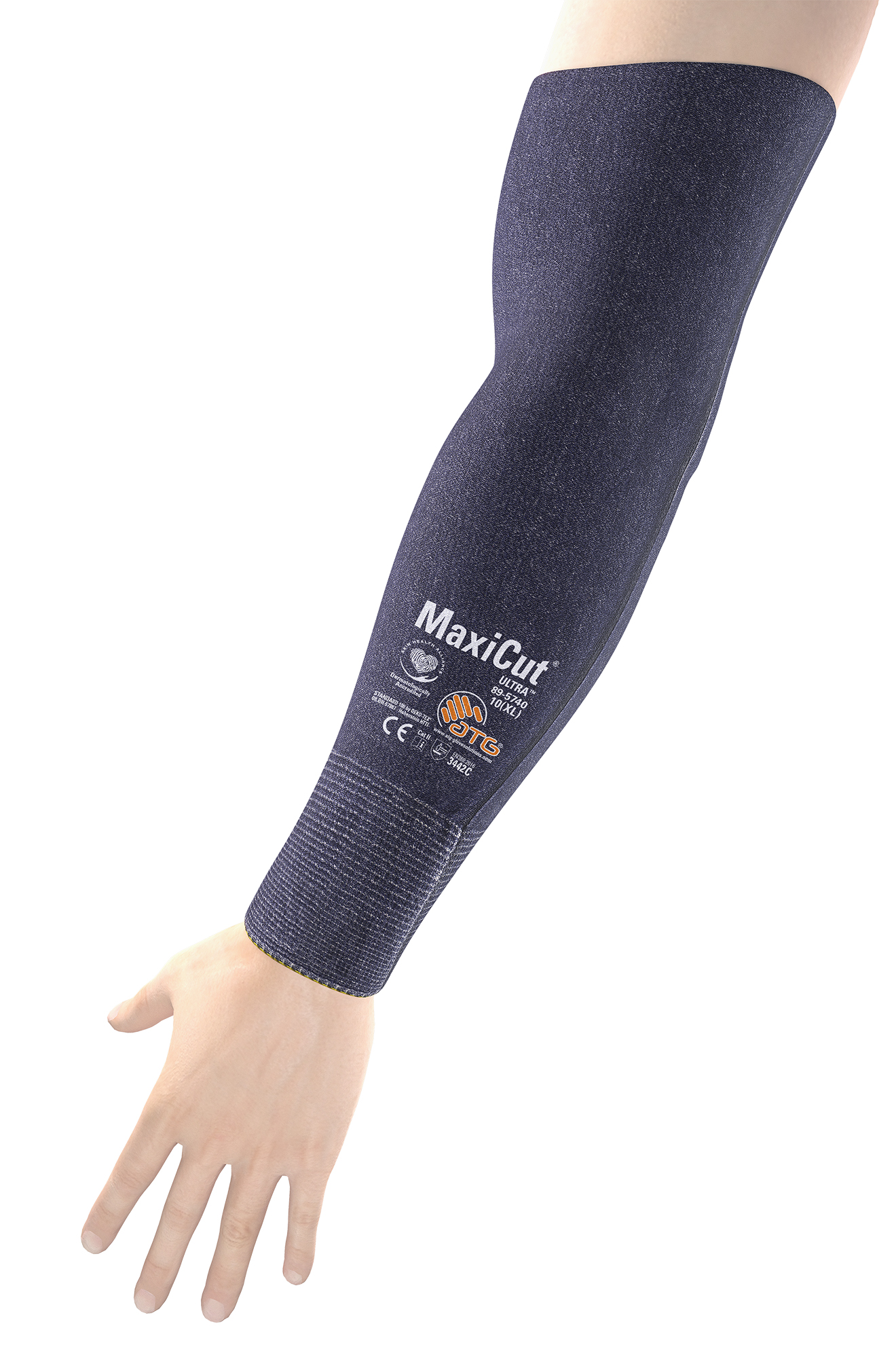 Sixton MaxiCut Ultra Blue Reusable Glass, Nylon, Polyester, Spandex, UHMWPE Sleeve, 40 cm