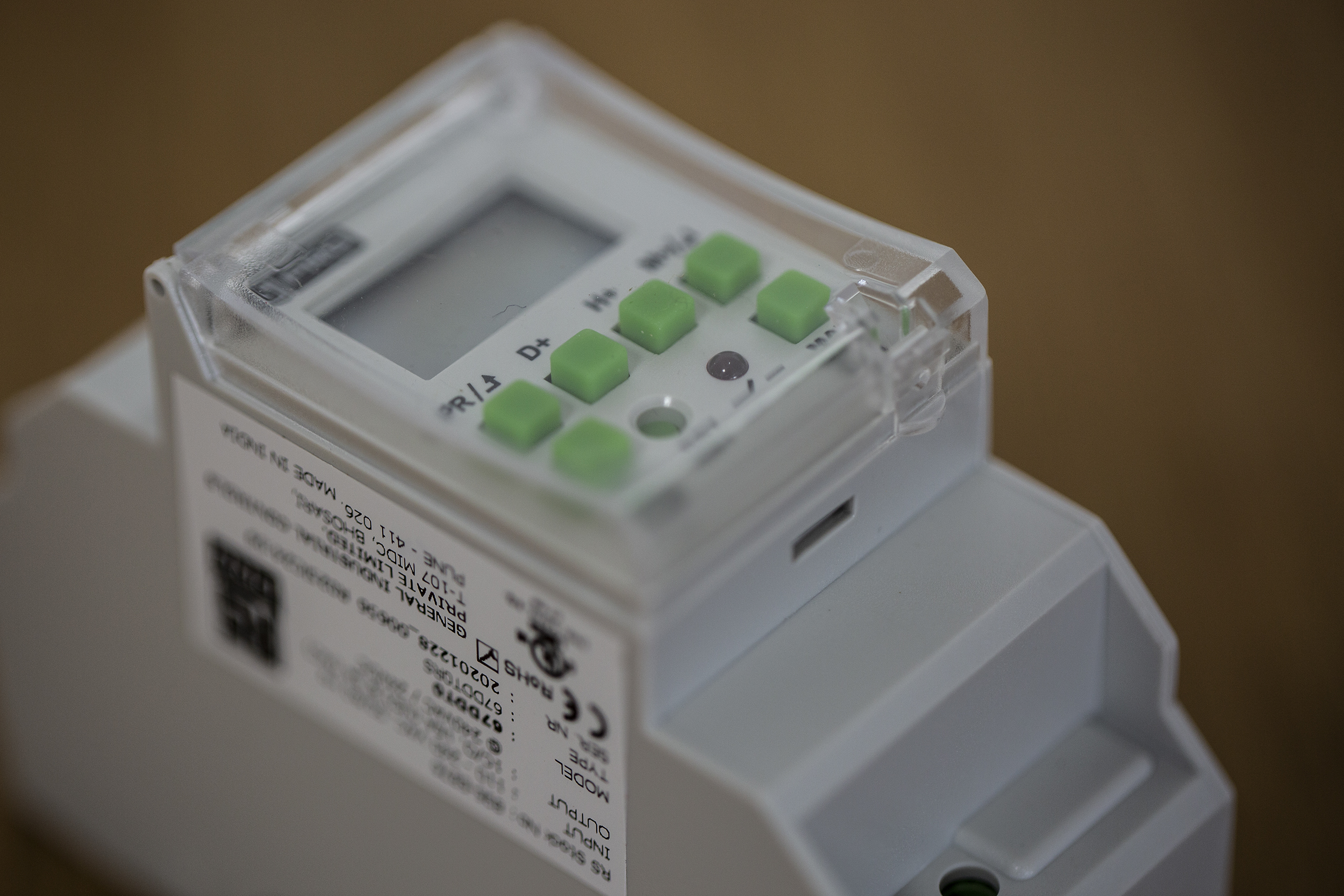 896-6876 RS PRO Digital DIN Rail Time Switch 6LL003-08 DIN Rail Time Switch, 1-Channel 240 V ac