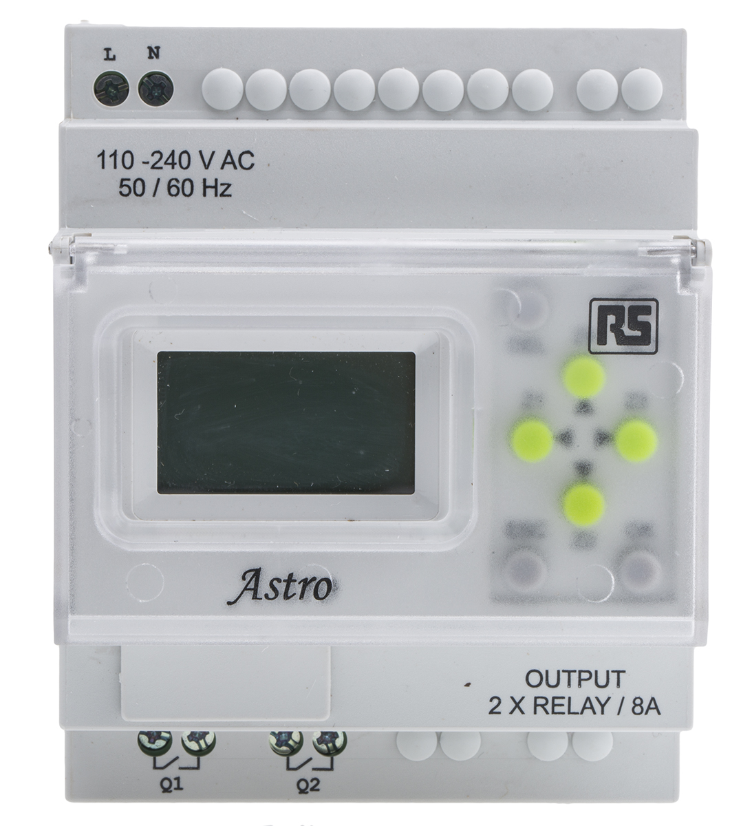 RS PRO Astronomical Timer RS PRO Astro Digital Time Switch, 2-Channel 240V ac