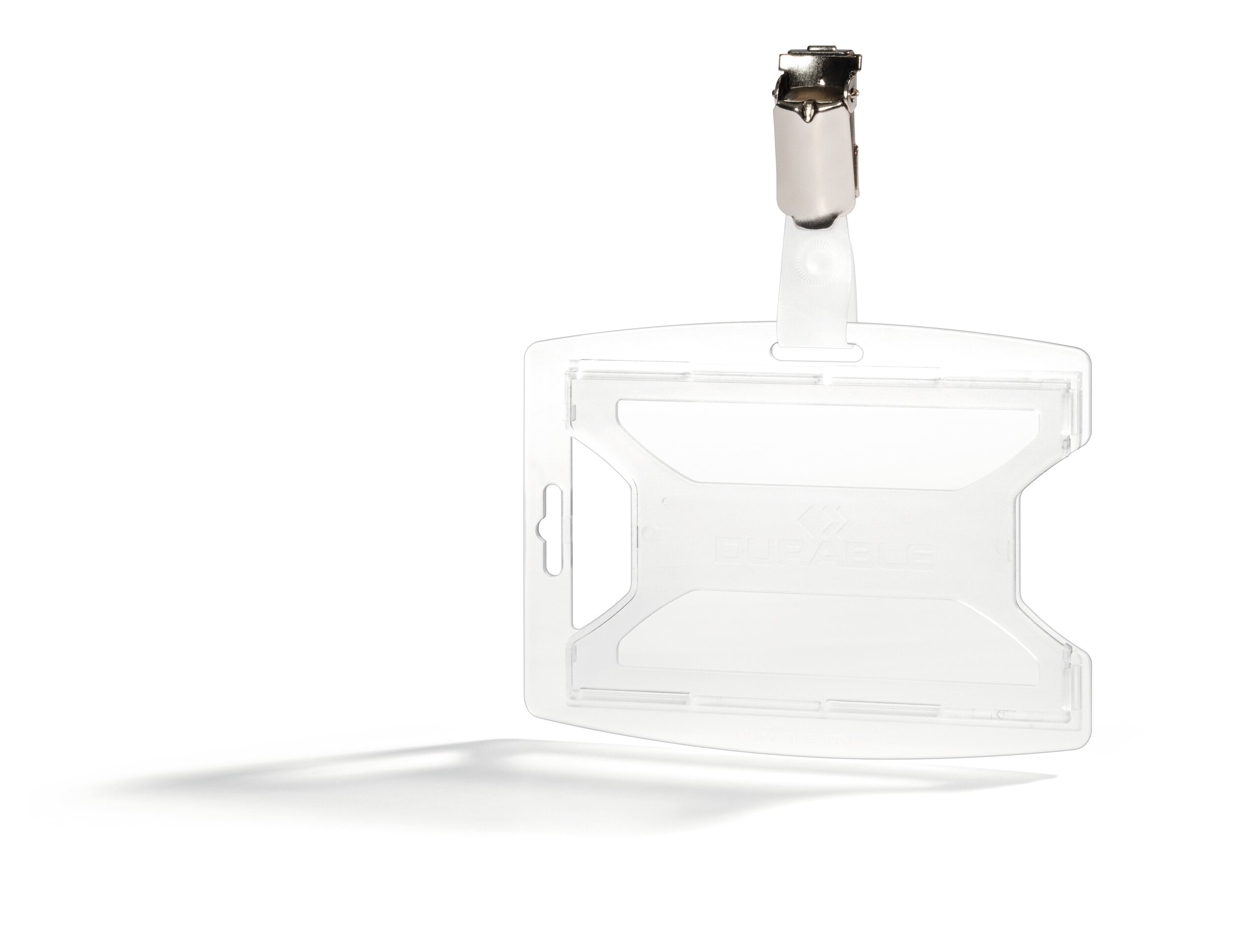 Durable Transparent Polypropylene Name Badge Card holder