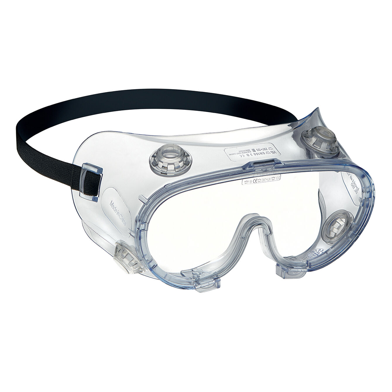 Bolle Safety BL150N Safety Glasses, Clear Polycarbonate Lens, Vented