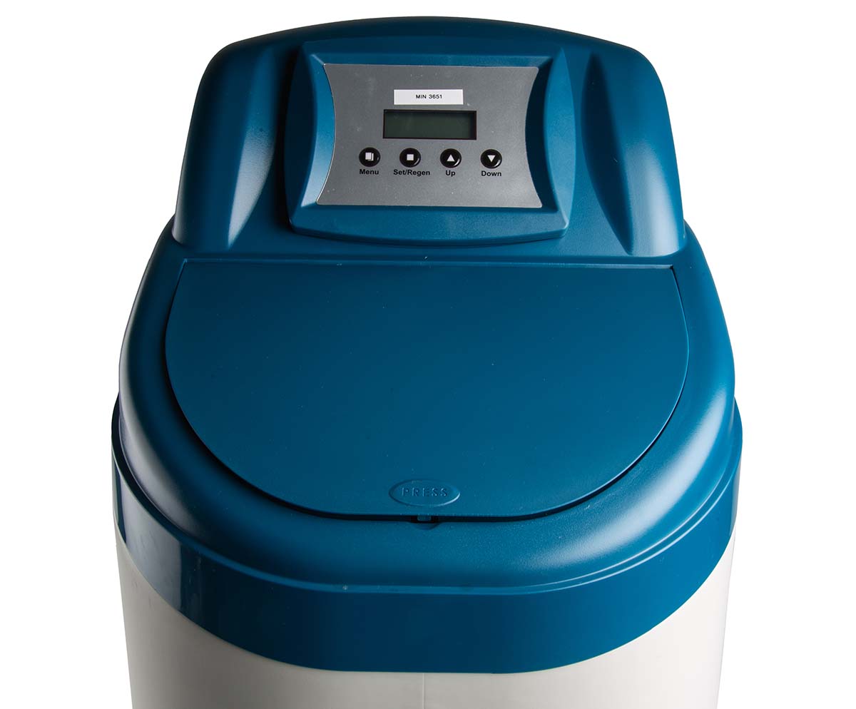 897-7138 RS PRO Steel Blue, White Water Softener