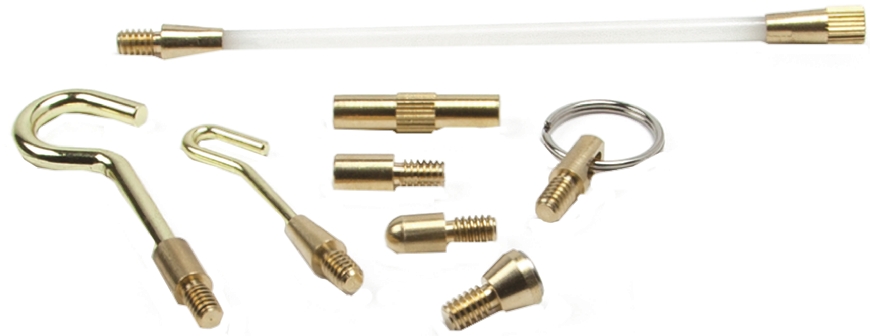 HellermannTyton Cable Rod Mini Hook, Lead, Gender Changer, Mini Eye, Tuff Hook, Split Ring, Round Bullet