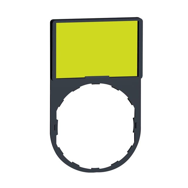 zby6102 Schneider Electric Harmony XB Legend Plate for use with XB4 Series, XB5 Series