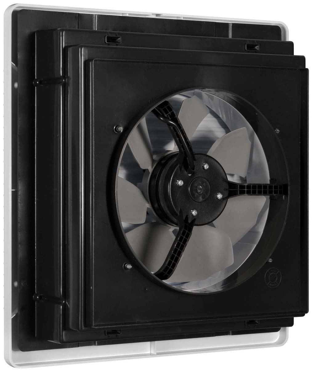 89996aw Xpelair 89996AW WX9 Rectangular Wall Mount Extractor Fan, 843 m³/h, 50 dBA, Duct Size 225 mm