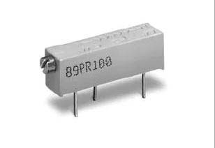 100 kΩ, Through Hole Trimmer Potentiometer, Solder Pin 0.75 W Side Adjust TT Electronics/BI, 89