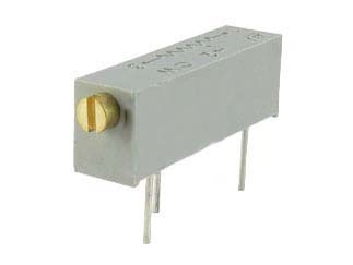10 kΩ, Through Hole Trimmer Potentiometer, Solder Pin 0.75 W Side Adjust TT Electronics/BI, 89