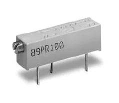 200 Ω, Through Hole Trimmer Potentiometer, Solder Pin 0.75 W Side Adjust TT Electronics/BI, 89