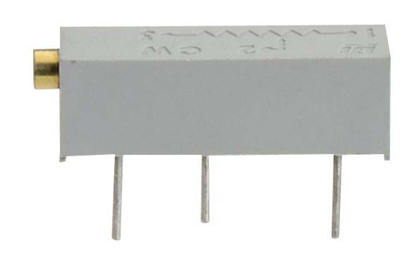 2 kΩ, Through Hole Trimmer Potentiometer, Solder Pin 0.75 W Side Adjust TT Electronics/BI, 89