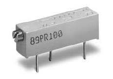 500 Ω, Through Hole Trimmer Potentiometer, Solder Pin 0.75 W Side Adjust TT Electronics/BI, 89