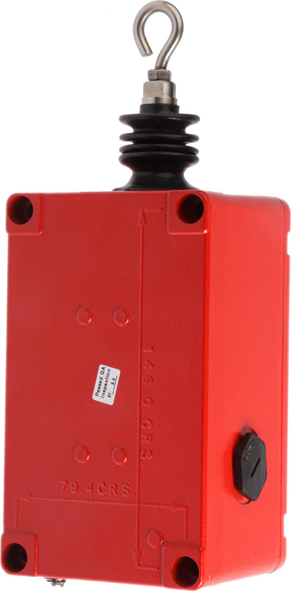 gwn2 Craig & Derricott GWN Rope Pull Switch 214.5 mm, Straight, 2 NO/2 NC