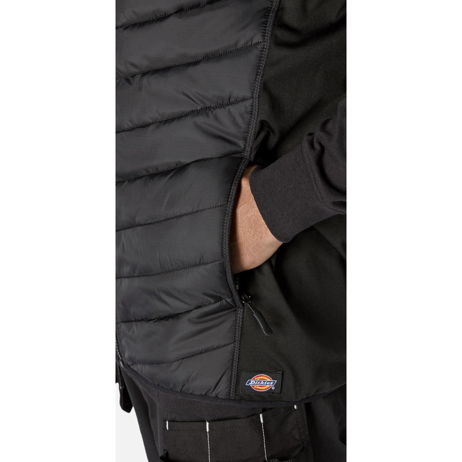 dk0a4xtdblk1 Dickies Thermal Insulation Men's Work Waistcoat, L