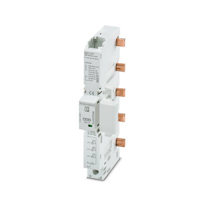 Phoenix Contact Lightning Arrester 255 V ac Maximum Voltage Rating 30kA Maximum Surge Current Lightning Arrester
