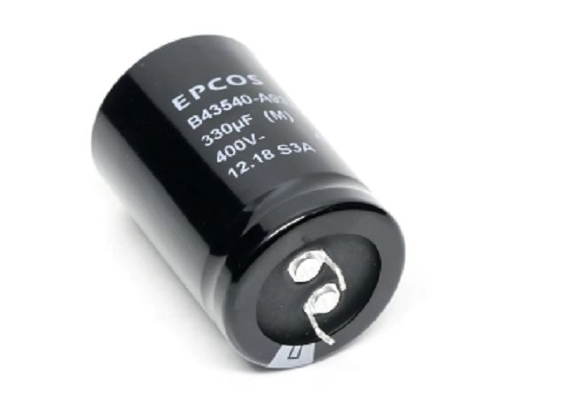 EPCOS 330μF Aluminium Electrolytic Capacitor 400V dc, Snap-In - B43644A5337M060