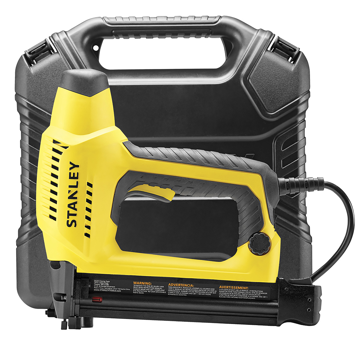 Stanley Corded Nail Gun, Euro Plug