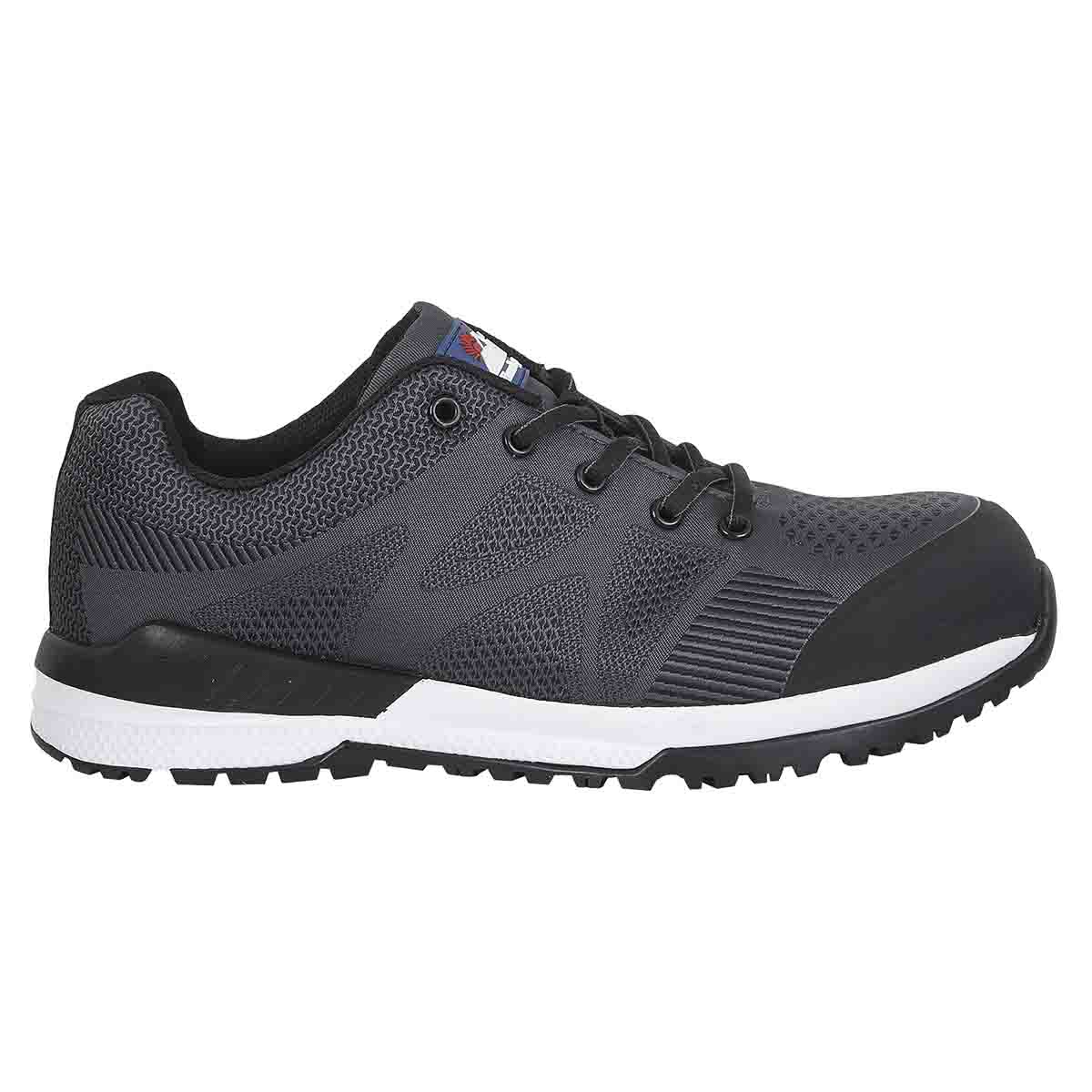 4314bk060 Himalayan 4314 Unisex Black Non Metallic Toe Capped Safety Trainers, UK 6, EU 39