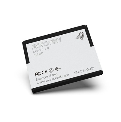 Exascend EXSC3X512GB CFast 512 GB 3D TLC Compact Flash Card