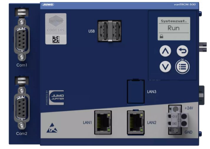 Jumo variTRON 500, Industrial Computer, 25W, Programmable Controller CPU 800 MHz, 4