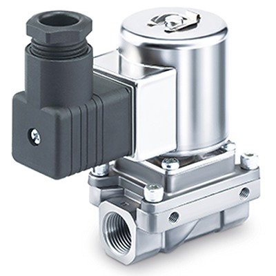SMC Solenoid Valve JSXZ61-CN10F-5DS, 2 port(s) , NC, 24 V dc, G1