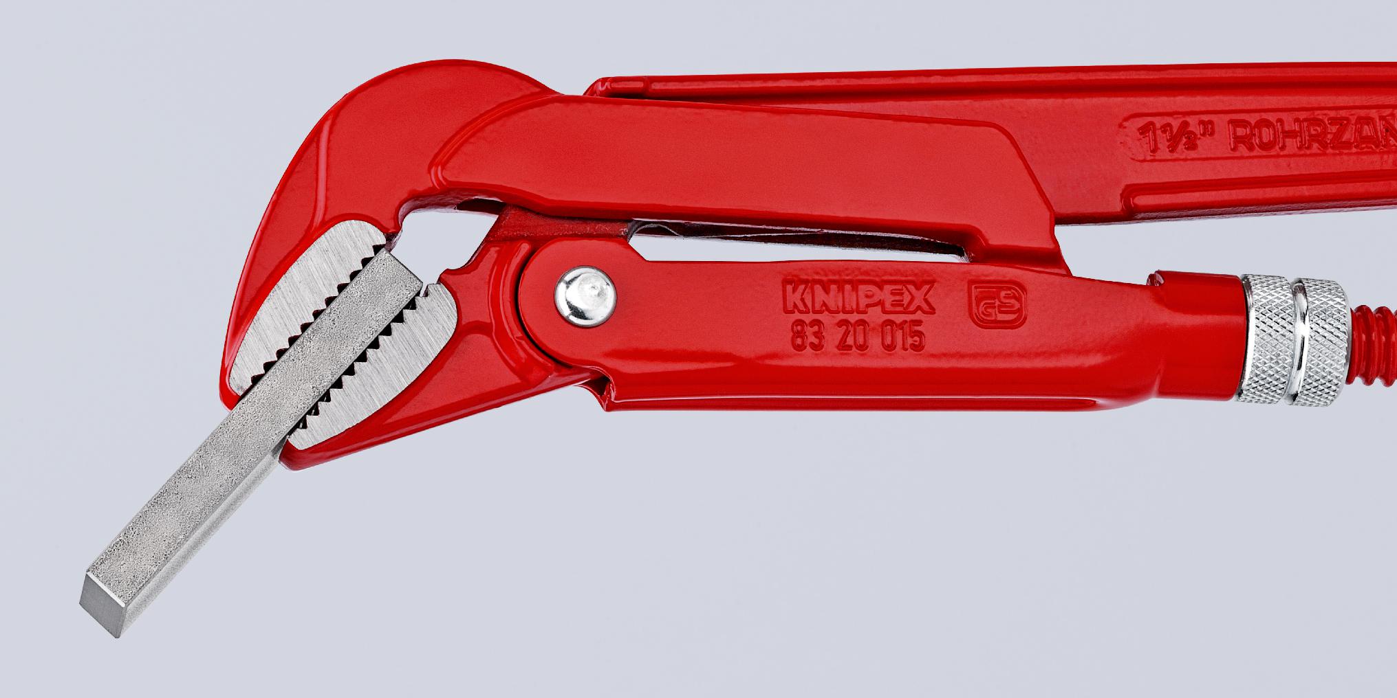 83-20-015 Knipex Pipe Wrench, 430 mm Overall