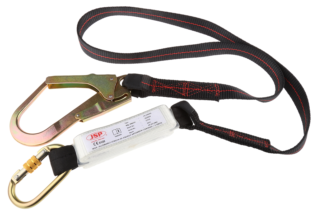 JSP 2m Single Tail Lanyard Karabiner Single