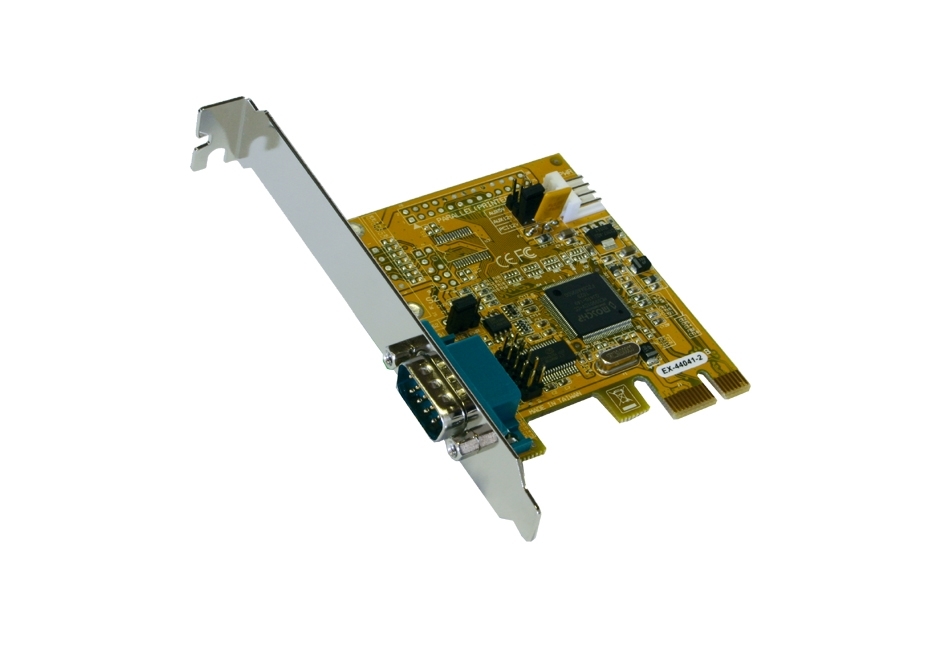 Exsys 1 PCIe RS232 Serial Card