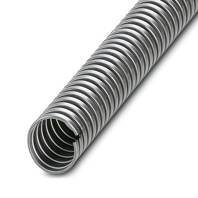 Phoenix Contact 10m Silver Cable Cover in Stainless Steel, 23mm Inside dia.