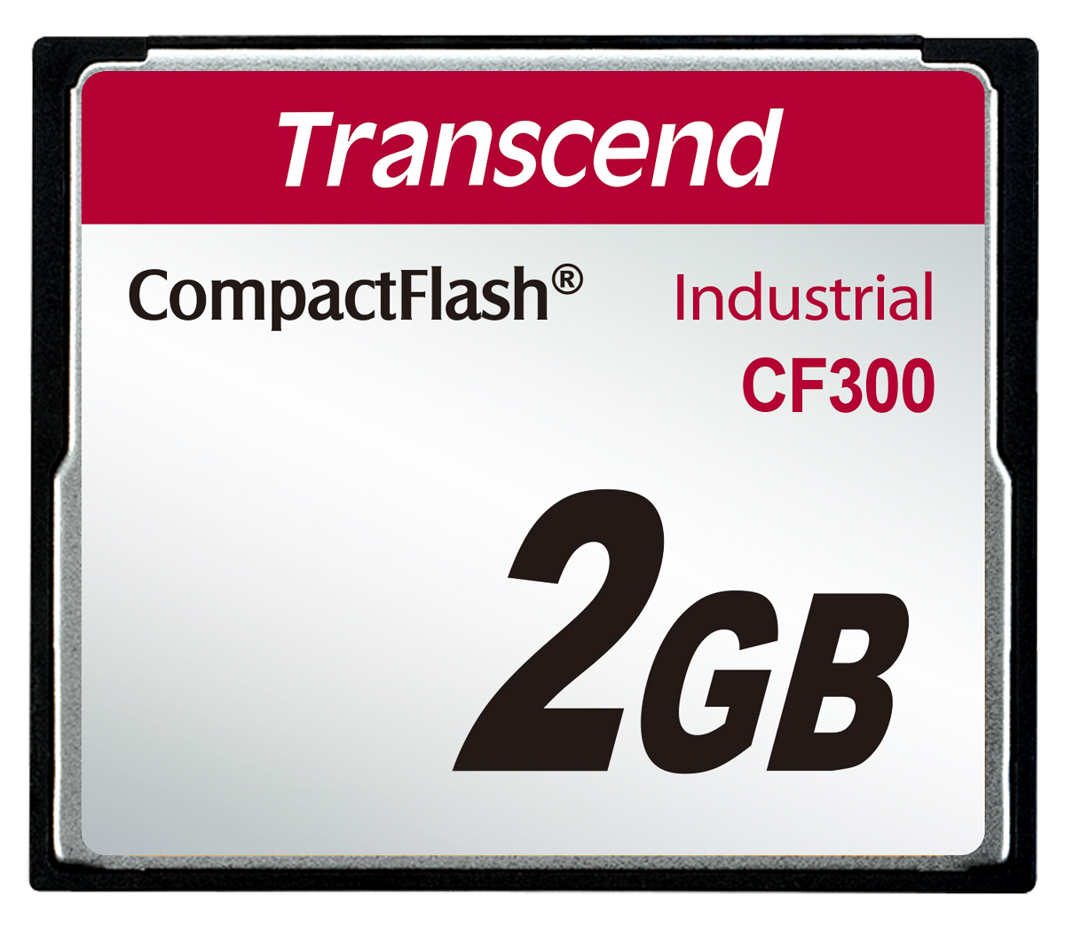 Transcend CF300 CompactFlash Industrial 2 GB SLC Compact Flash Card