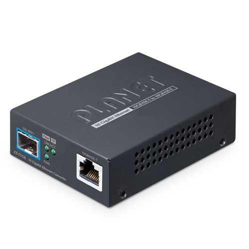 Planet RJ45 Ethernet Media Converter, Single Mode, Full Duplex 10km