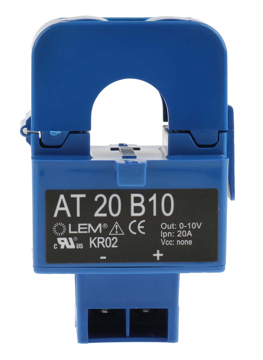at-20-b10 LEM AT-B10 Series Current Transformer 20 A 16 mm Bore