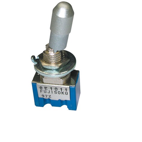 Nidec Components Toggle Switch, PCB Mount, On-On, SPDT, PC Terminal Terminal