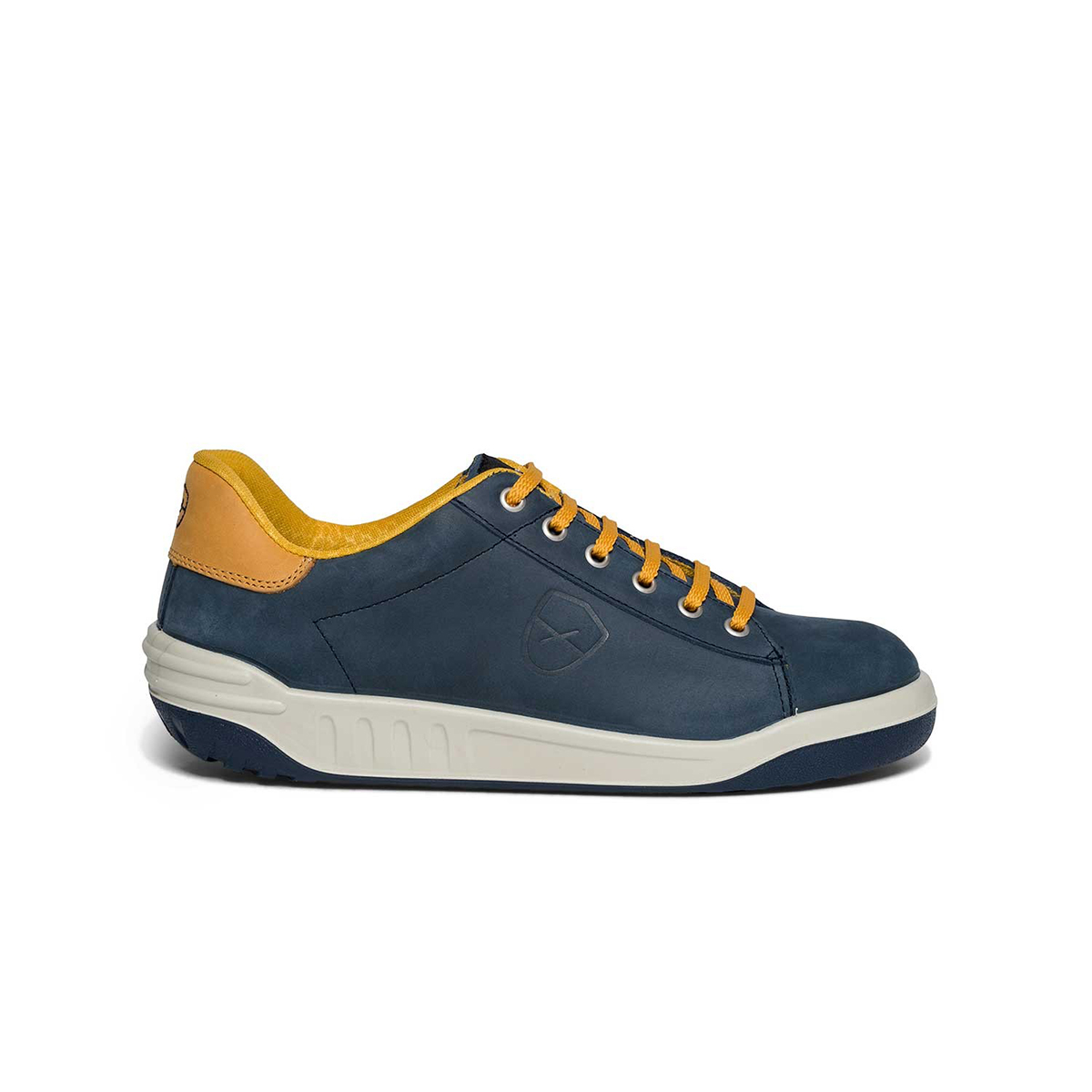 Parade Jamma 40 Men's Black, Blue, White, Yellow Stainless Steel Toe Capped Safety Trainers, UK 10, EU 44