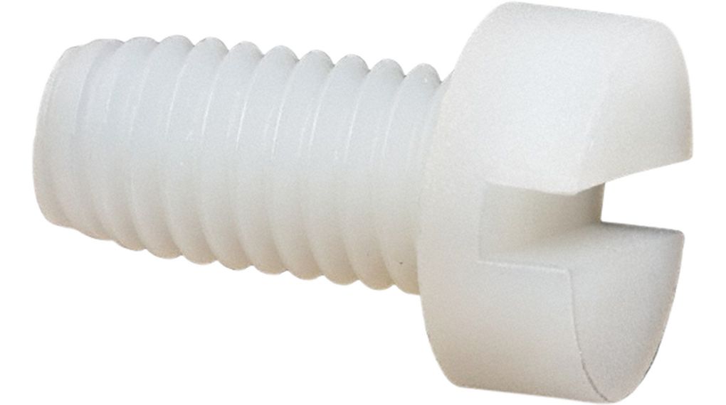 Nylon Cylindrical Screw M3 20mm