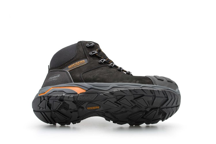 d0010-000-45 Dockers by Gerli FROST S3 Unisex Black Composite Toe Capped Safety Shoes, UK 10.5, EU 45