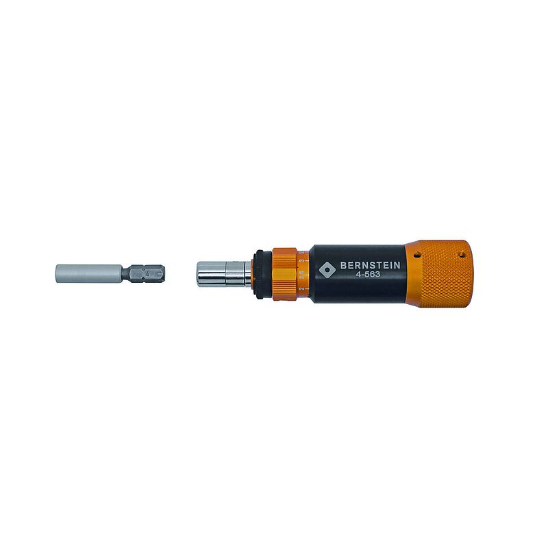 Bernstein Hexagon Socket Bit Holder Screwdriver, 1/4 in Tip, 100 mm Overall