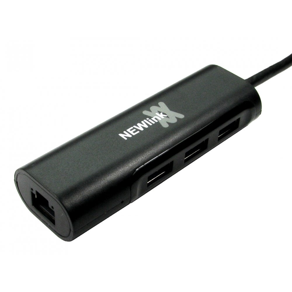 NewLink 3 Port USB Network Adapter USB 3.1 RJ45 Female to USB C 10/100/1000Mbit/s Network Speed
