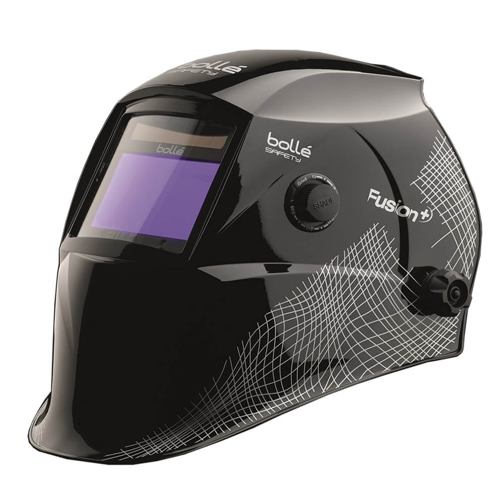 fusv Bolle Safety FUSION+ Flip-Up Welding Helmet, Adjustable Headband, 100 x 53mm Lens