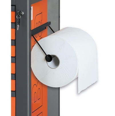 BETA Black, Orange Rolled Hand Towel Dispenser Paper Towel Dispenser