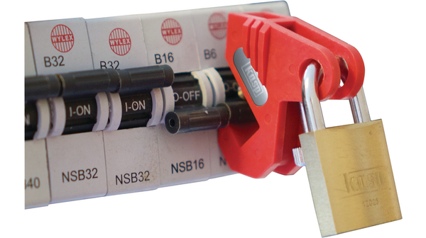 k81010 Kasp Red Miniature Circuit Breaker Lockout