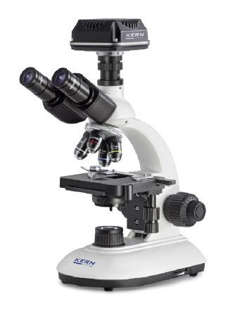 Kern OBE 114T241 Trinocular Microscope, 5 MP, 10X Magnification