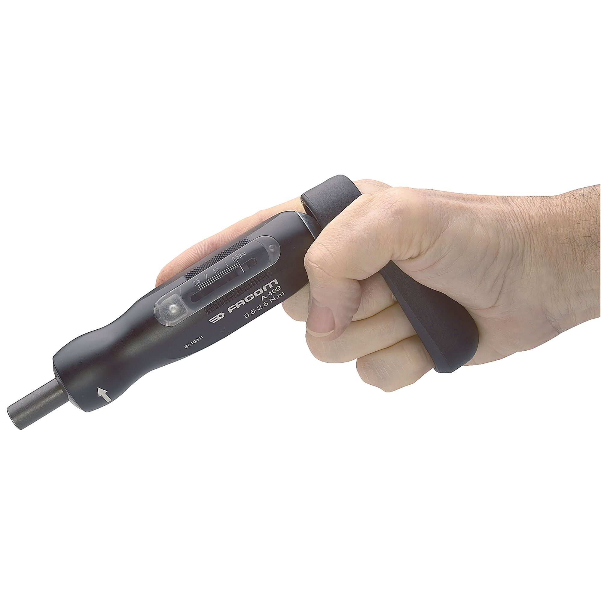 a300pa Facom Square Torque Screwdriver, 0.5 → 10Nm, 1/4'' Drive