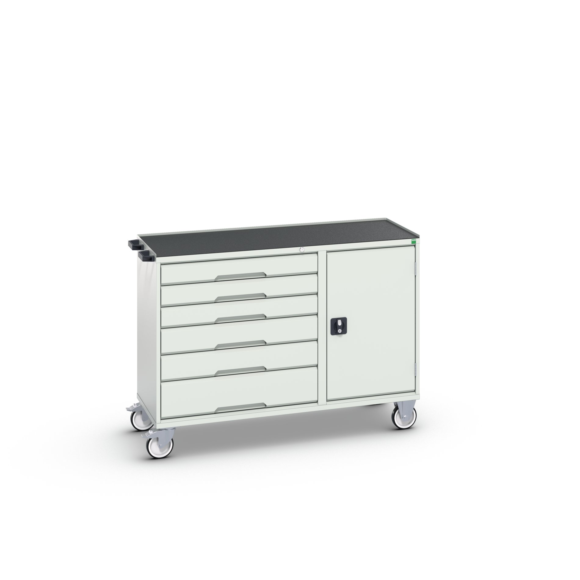 Bott Steel Trolley Trolley, 1300 x 550 x 965mm, 200kg Load