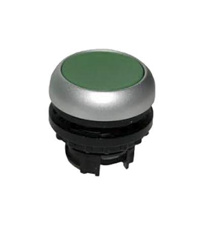 Eaton M22 Series, Green Push Button Head, Momentary, 22.5mm Cutout