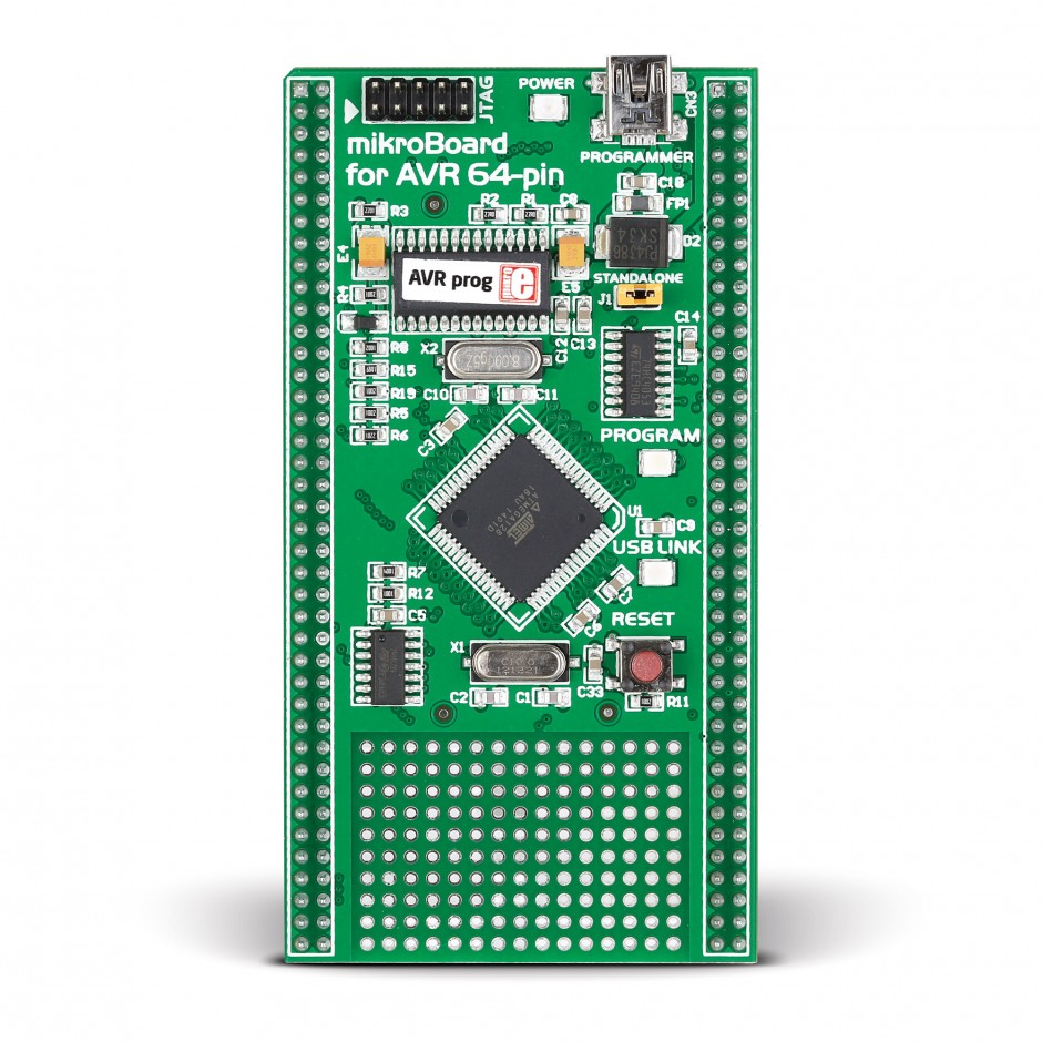 Brand-Rex mikroBoard For AVR with ATmega128 Microcontroller Board