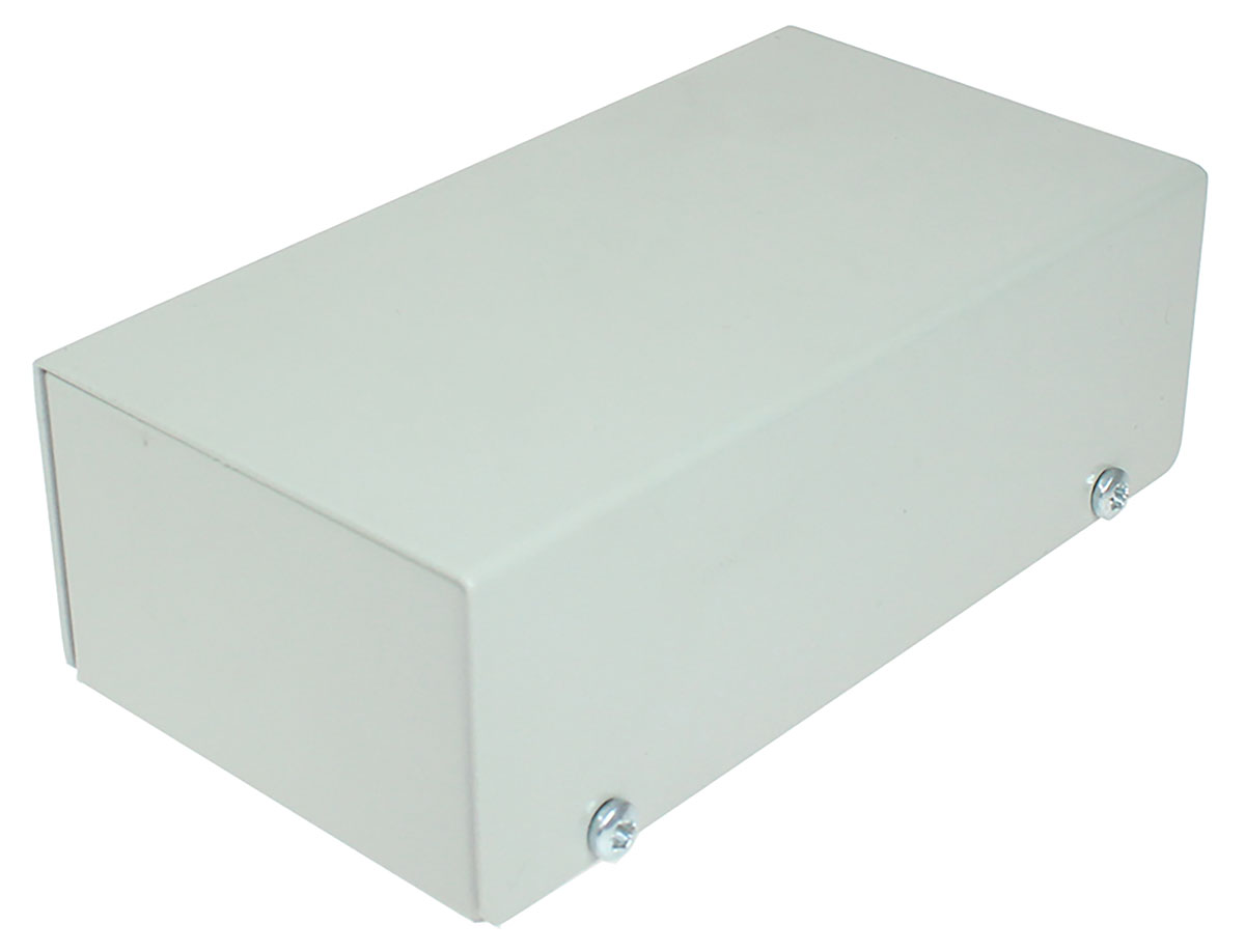 CAMDENBOSS Grey Aluminium Enclosure, Grey Lid, 155 x 125 x 75mm