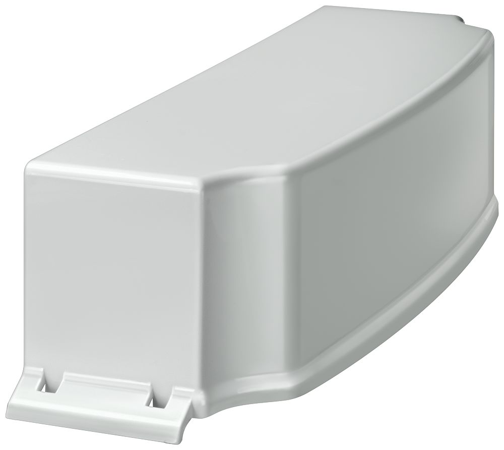 Siemens White Cable Cover in Plastic