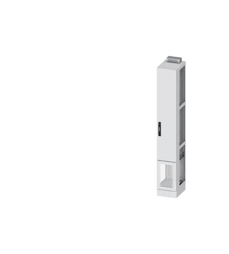 Siemens 8GK1483 Series Steel 1-Door Floor Standing Enclosure, Plain Door, IP30