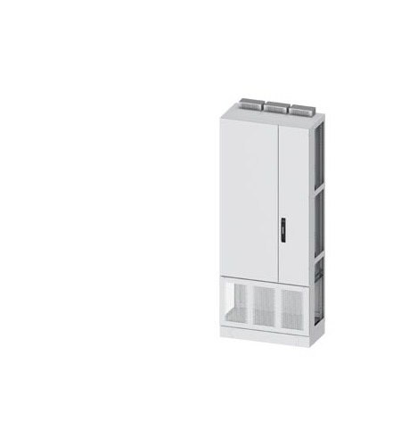 Siemens 8GK1483 Series Steel 2-Door Floor Standing Enclosure, Double Door Door, IP30