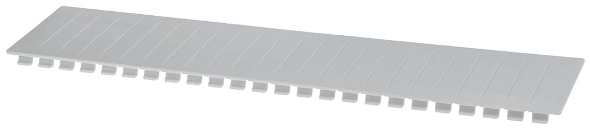 Siemens Grey Plastic Cover Strip, 216 mm Length