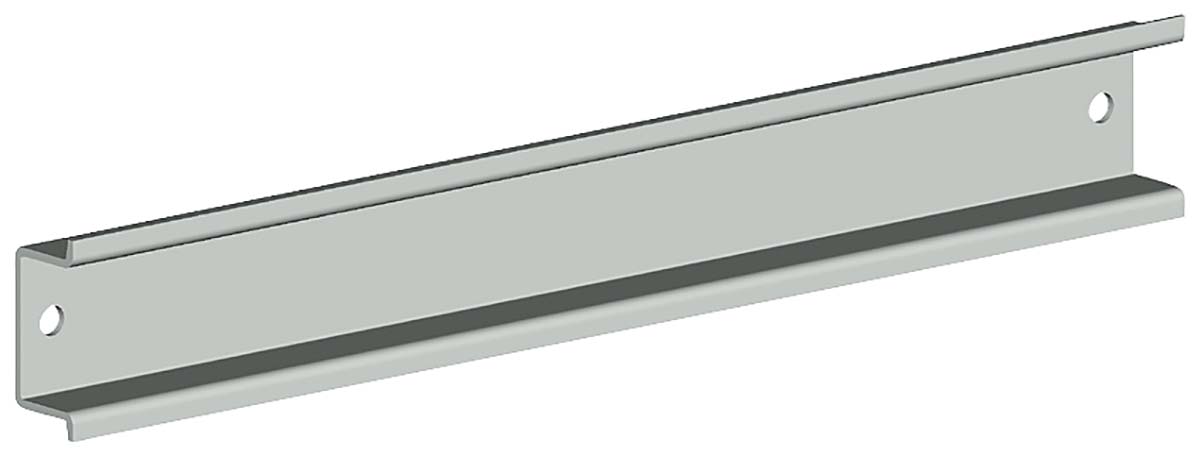 Siemens Unperforated DIN Rail, 15 mm x 500mm x 15 mm